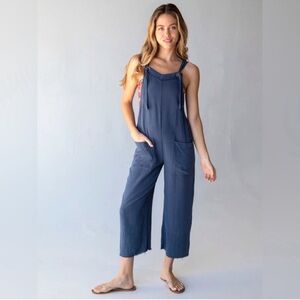 NATURAL LIFE Navy Blue Carly Jumpsuit